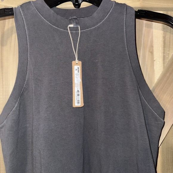 Skims New Vintage Mock Neck Mini Dress (DR-MAX-3734) Ash XL‎  NWT. - Picture 4 of 8